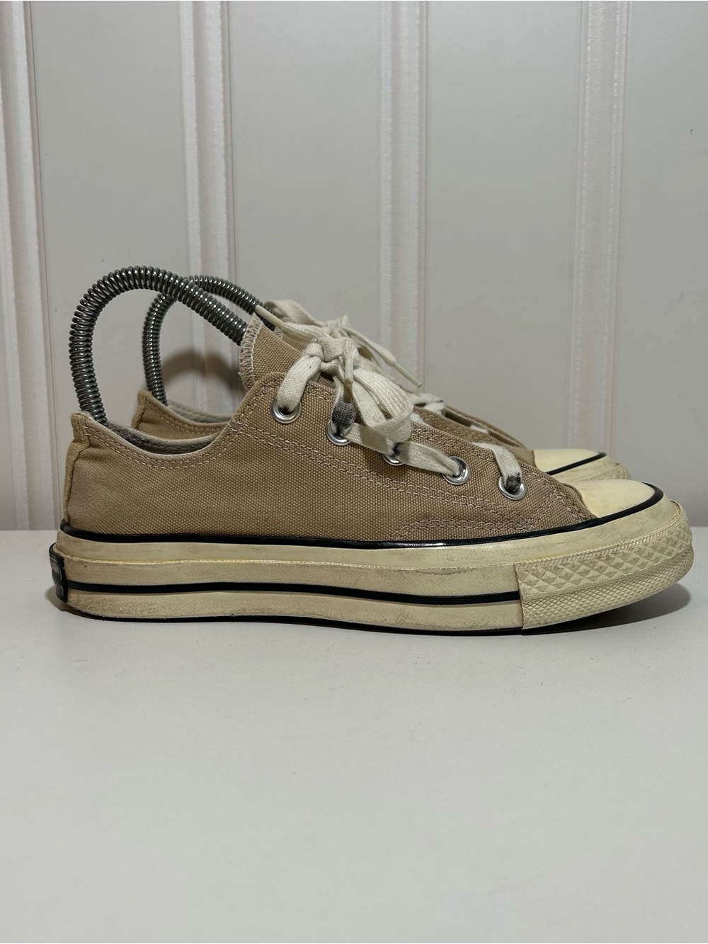 Converse ctas low all star 70 beige Canvas lace women’s 5.5